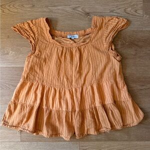 Polagram Warm Orange Blouse